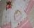 kit maternidade porta lenço umedecido  fraldinhas e saquinhos