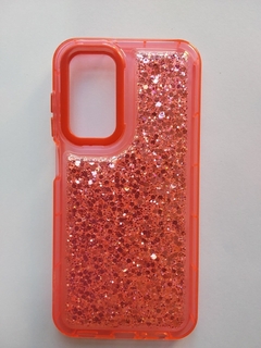 Sams A05s Funda Reforzada diseños Glitter Roja - comprar online