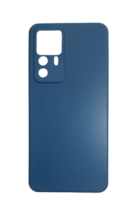 Xiaomi Mi 12t Pro Funda Silicone Case Azul Nacional