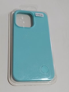 iPhone 14 Pro Max Funda silicone case Aqua - comprar online