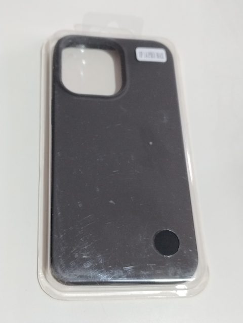 iPhone 14 Pro Max Funda silicone case Negra