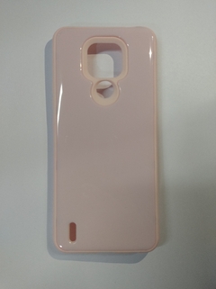 Moto E7 Funda Rigida Slim Lisas Rosa E7 comun