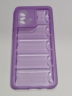 Moto G84 Funda rigida Puffer Diseños Cristal Violeta - comprar online