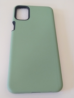 LG K42 Funda reforzada Soft Mate lisas Verde