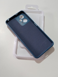 Xiaomi Redmi Note 12 5g = Poco x5 5g Funda Silicone Case Azul Nacional en internet