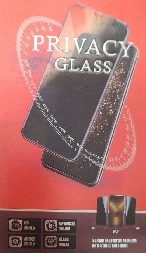 iPhone 13 = 13 pro vidrio 9d FULL Anti Espias Templado glass