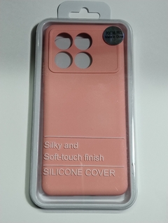 Xiaomi Poco X6 PRO Funda Silicone Case Rosa