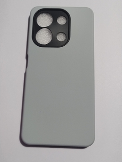 Xiaomi Redmi Note 13 4g Funda Reforzada soft mate Lisas Gris