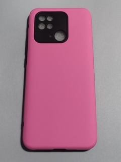 Xiaomi Redmi 10c Funda Reforzada soft mate Lisas Rosa