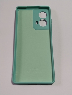 Moto G85 Funda Silicone Case Aqua - comprar online