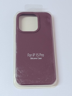 iPhone 15 Pro Funda silicone case Borravino