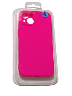 iPhone 13 Funda silicone case Fucsia