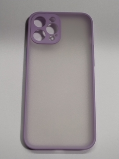 iPhone 12 Pro Max Funda Rigida Diseños Bumper Lila - comprar online