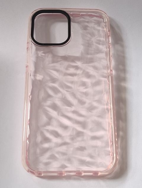 iPhone 12 Pro Max Funda Diseños Diamante Rosa