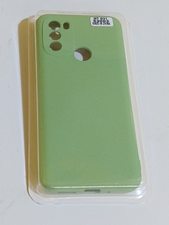 Moto G31 Funda Silicon Case Verde - comprar online