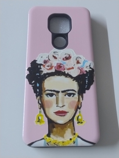 Moto G9 Play = E7 Plus Funda Reforzada diseños Frida