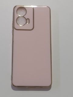 Moto G04 - G24 funda Tpu Silicona borde Dorado Rosa - comprar online