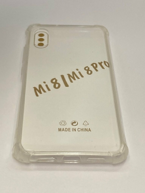 Xiaomi Mi 8 = Mi8 Pro Funda Antishock Rigida transparente fondo acrilico