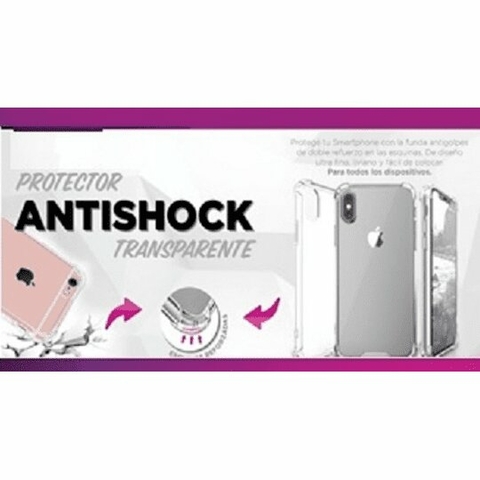 Moto G Power 2021 Funda Antishock Rigida transparente Fondo Acrilico