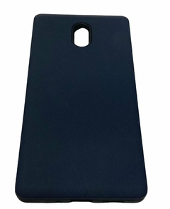 Nokia 3 Funda Reforzada soft mate Azul