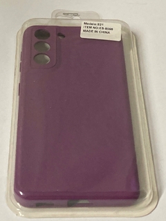 Sams S21 Funda Silicon Case Violeta