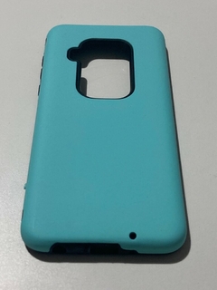 Moto ONE Zoom Funda Reforzada soft mate Aqua