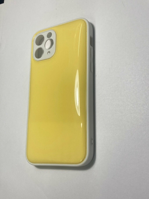 Iphone 11 Pro Funda Rigida slim Diseños colchon Amarilla 5.8 pulgadas