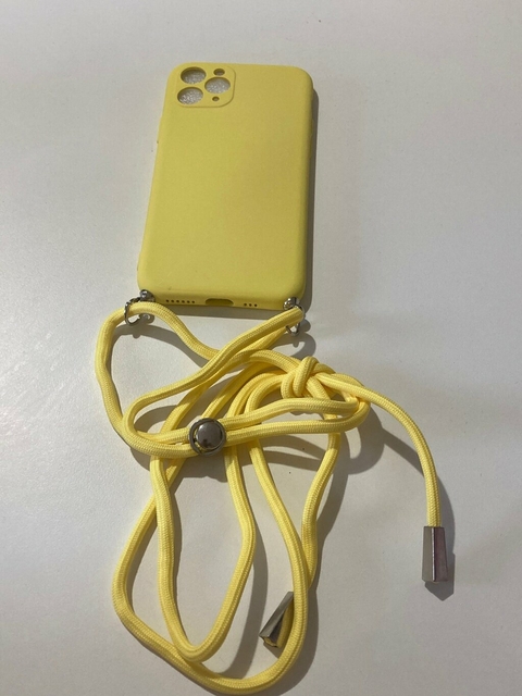iPhone 11 Pro funda silicone case HANG Amarilla