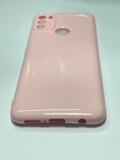 Moto G50 4G Funda Silicona flexible case con Felpa Rosa - comprar online