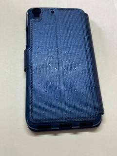 Huawei Y6 Funda Libro Book Cover azul - comprar online