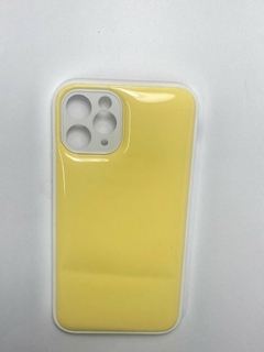 Iphone 11 Pro Funda Rigida slim Diseños colchon Amarilla - comprar online