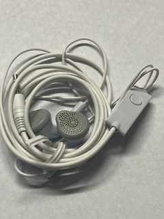 Auricular in-ear tipo Samsung blanco con cable y Microfono en bolsita sh201 - comprar online