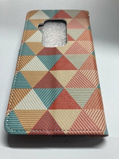 Moto One Zoom Funda libro con tapa diseños Geometric - comprar online