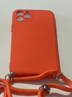 iPhone 11 Pro funda silicone case HANG Naranja - comprar online