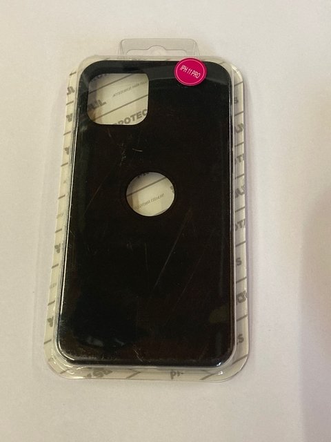 iPhone 11 Pro Funda silicone case Negra