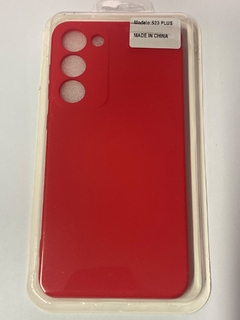 Sams S23 Plus Funda Silicon Case Roja