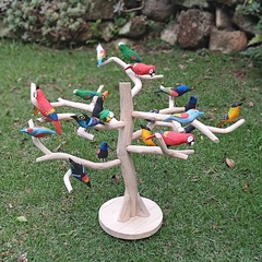 Árvore Pássaros Miriti Pa