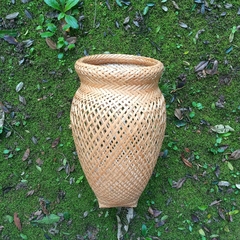 Vaso 35Cm Cru Arumã - comprar online