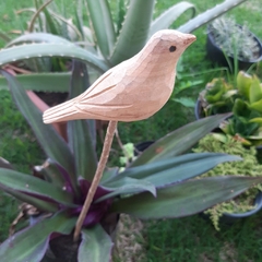 Pássaro De Madeira No Palito Ba na internet
