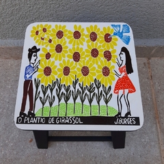 Banquinho Plantio De Girassol - comprar online