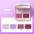 ZEESEA - Colorful animal four-color eyeshadow - X04 - JuliJuli Beauty K-shop