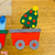 Molde durável - Trem de Natal - Artesanato Santista