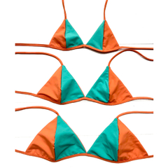 Triangulito Naranja / Aqua