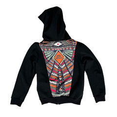 Campera Rock Negra - Estampa Venus - Afro Alfonsa