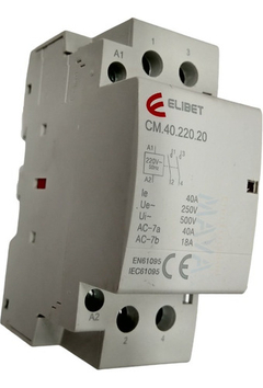 Contactor Modular Elibet 2x40a 220v