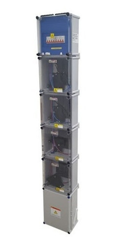 Gabinete 4 Medidor Edenor Con Termica Conextube