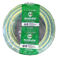 Cable Libre De Halogenos 2,5 Tierra 100m Clase 5 Iram Marlew