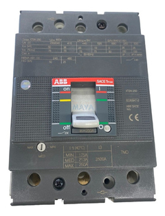 Interruptor Compacto Termica 3x 250a 36ka Abb