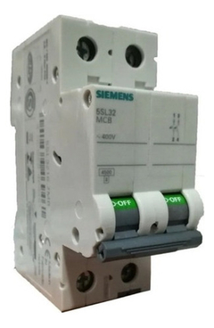 Llave Termica Bipolar Siemens 2x16a 4,5ka