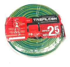 Cable Unipolar Trefilcon 2,5 100mts Certificado Norma Iram - tienda online